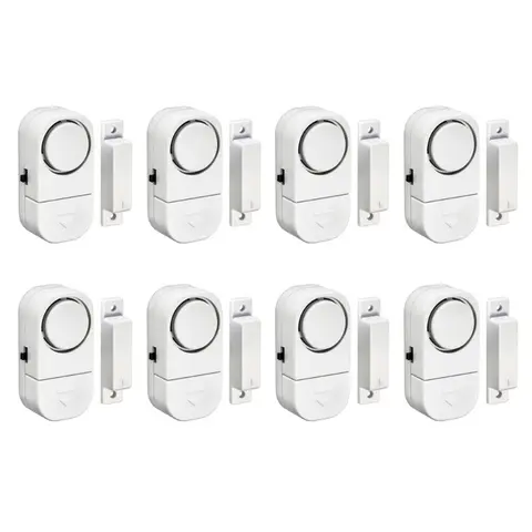 Window Door Burglar Security Warning Alarm System Magnetic Sensor