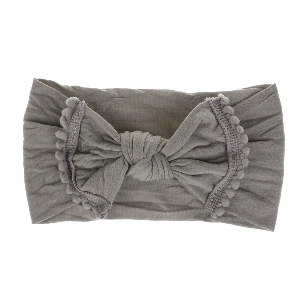 new baby headband Infant hair accessories Baby Toddler Infant Bowknot Headband Stretch Headwear Gift Toddlers headwrap