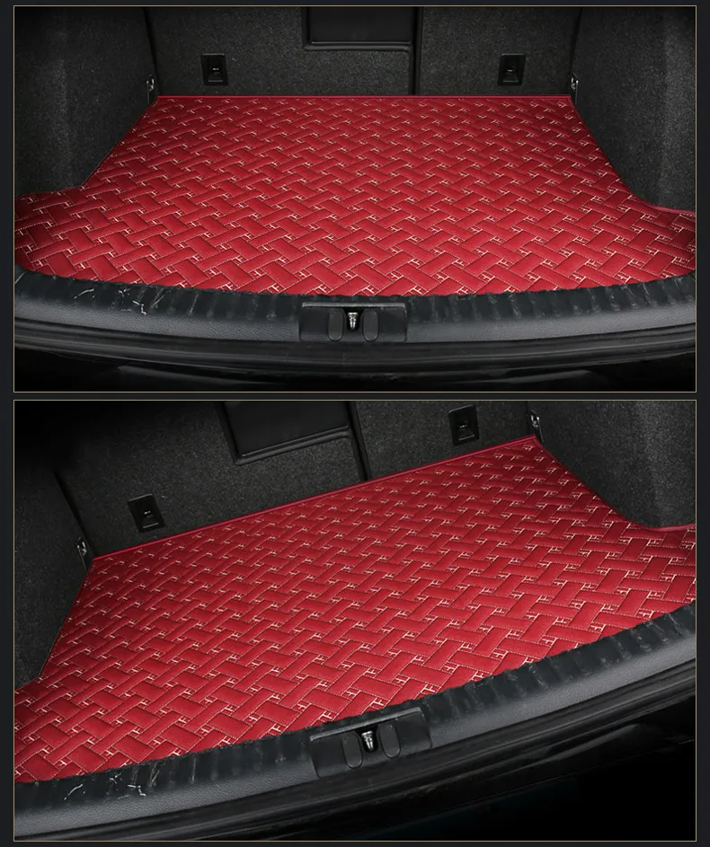 

Custom Special Car Trunk Mats for Audi A1 A3 A4 A4L A6 A6L A5 A8 A8L Q3 Q5 Q7 TT A7 S3 SQ5 Waterproof Durable Cargo Boot Carpets