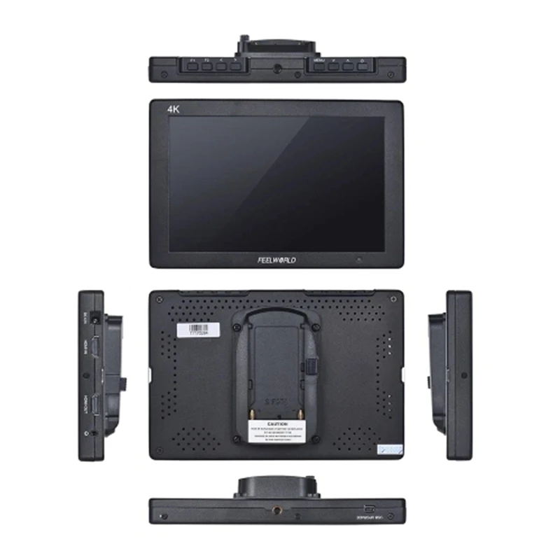 FEELWORLD T7 7 дюймов 1920x1200 ips накамерный монитор 4K HD вход выход Алюминиевый сплав рамка для Canon Nikon sony DSLR