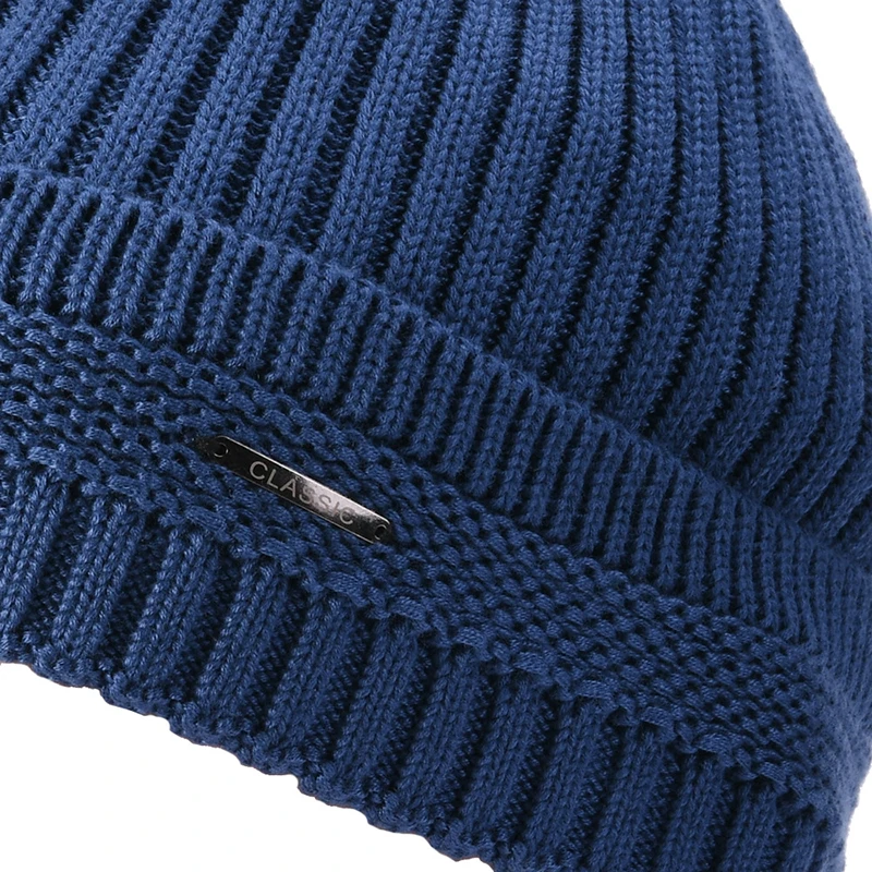 Мужские зимние шапочки, одноцветные, плюс бархат, Skullies, женская вязаная Осенняя шапка, утолщенная, хип-хоп, Skullie, шапка, капот, повседневные шапочки