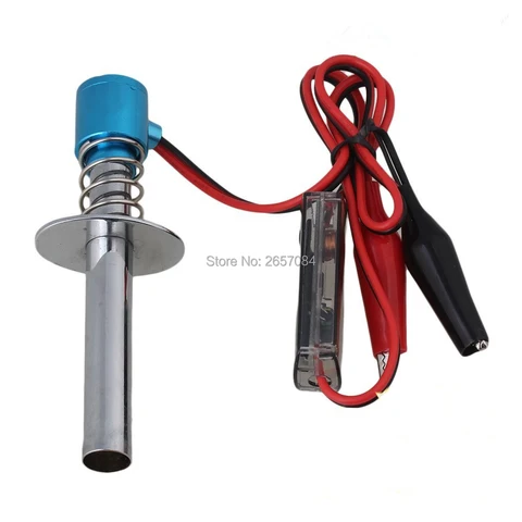 Electric candles Glow Plug Starter Igniter for 18 110 Nitro Buggy Truck RC Model Car Baja Boat Plane Helicopter Electric candles Glow Plug Starter Igniter for 18 110 Nitro Buggy Truck RC Model Car Baja Boat Plane Helicopter
