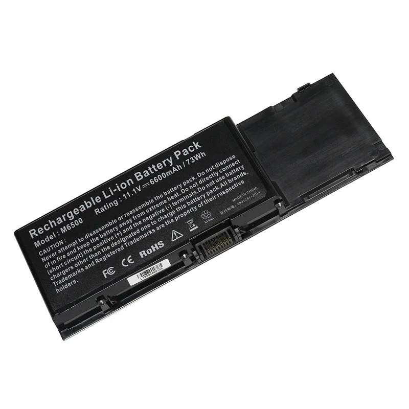 Apexway 6600mAh 11 1 v Аккумулятор для ноутбука M6400 M6500 DELL DW842 312 0873 точности M6500C565C 8M039 KR854|laptop