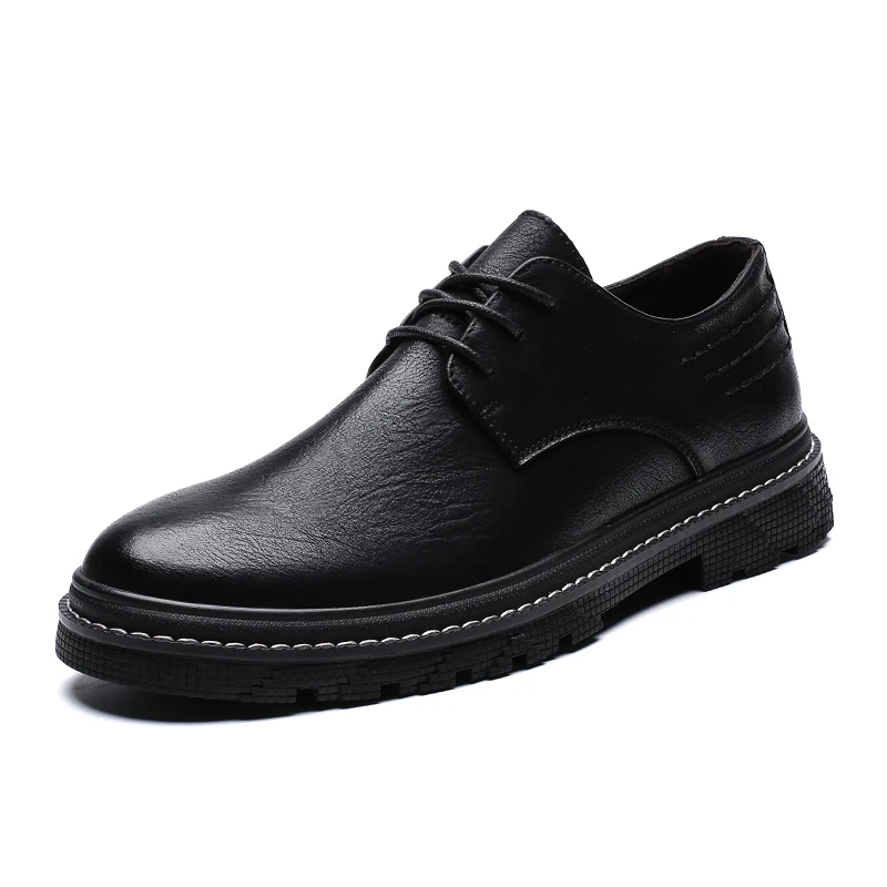 New Arrival Men's Casual Shoes Fall Leather Men'S Men Flats Chaussure Homme Fashion Sneakers | Обувь