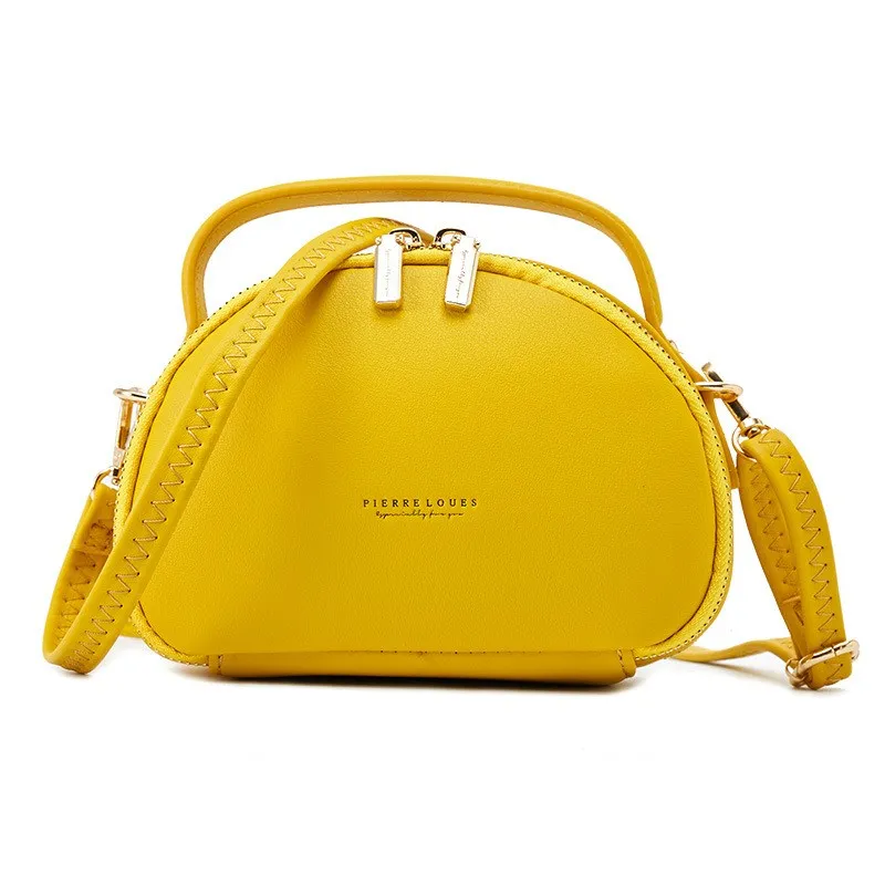 

2019 new fashion ladies simple solid color shoulder bag large capacity Messenger bag women leather handbags and purses tote bag