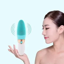 Al 018 Электрический экологически чистый силикагель инструмент для чистки лица очиститель пор набор для мытья лица водонепроницаемый массажер