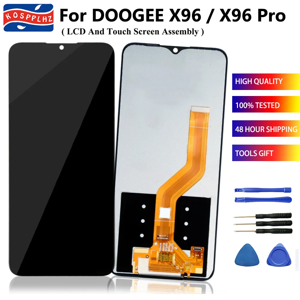 

6.52" For DOOGEE X96 Pro LCD Display + Touch Screen Digitizer Replacement Tested Well For Doogee X 96 Pro LCD Screen + Tools