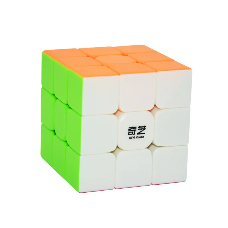 QiYi Warrior W 3x3x3 Stickerless скоростной куб безопасный ABS 3D пазл волшебный куб оригинальная коробка обучающая красочная игрушка для детей
