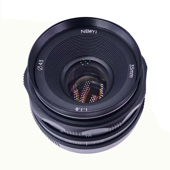 

NEWYI 35mm F/1.6 Manual Focus Prime Lens for for Sony E-Mount Camera A6500/5100 NEX5
