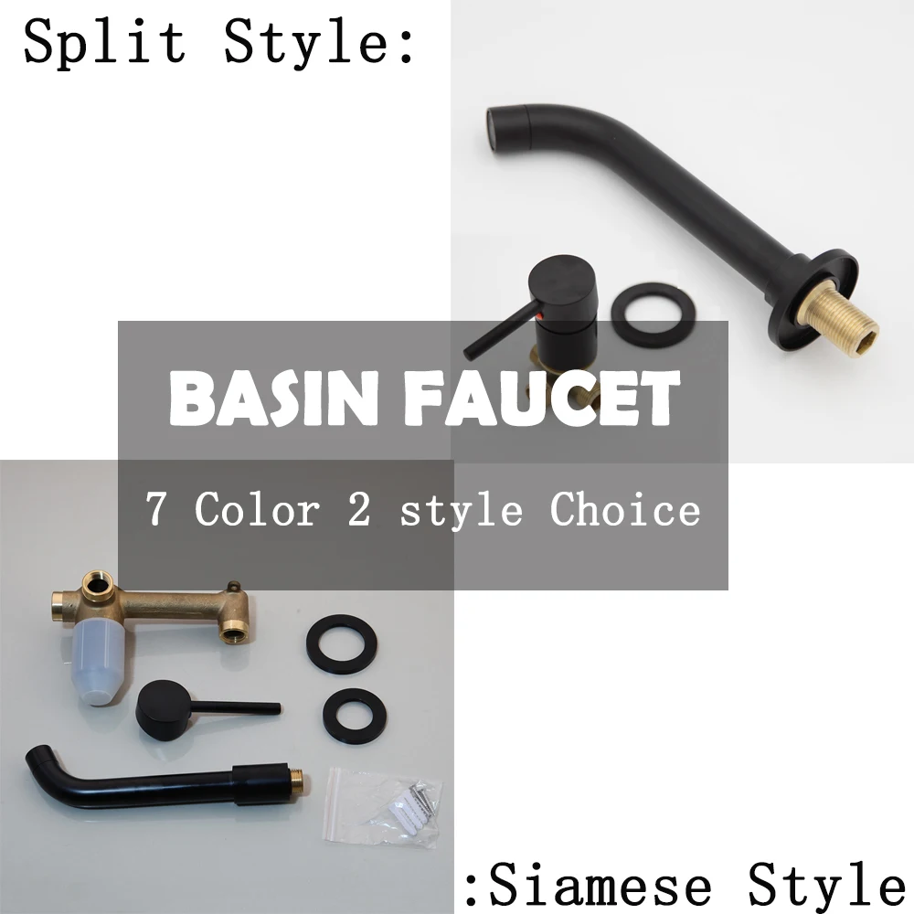 Bathroom Faucet Brass Bathroom Basin Faucet Wall Sink