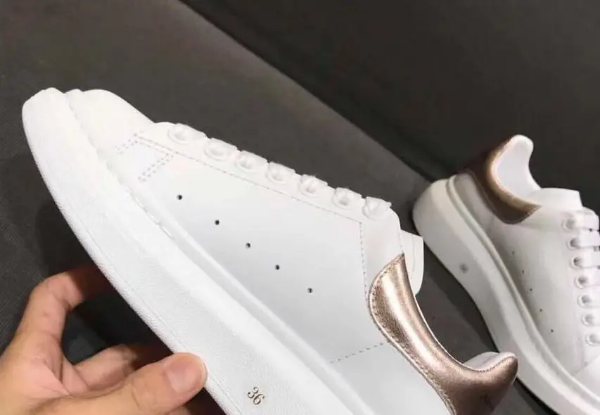 Пара shoes34-45 с более легким ростом мужской и женской кожи, новая белая кожаная обувь в году