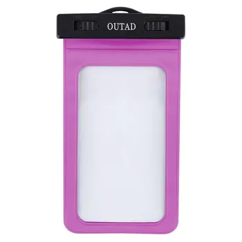 

Environmental Protection PVC Waterproof Protective Cover Case Bag for 5.5 inch phone Outdoor Sports Swimming Diving