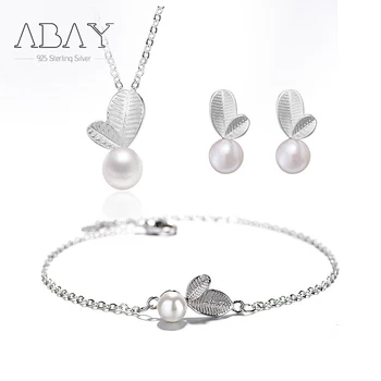 

925 Sterling Silver Small Simple Pearl Decoration Design Fashion Jewelry Accessories Series for Parties / Wedding