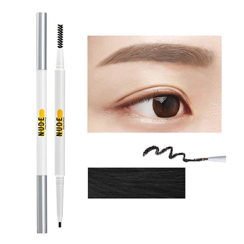 

Eyebrow Pen Brush Dual Heads Long Lasting Waterproof Portable for Women Eye Makeup LDO99