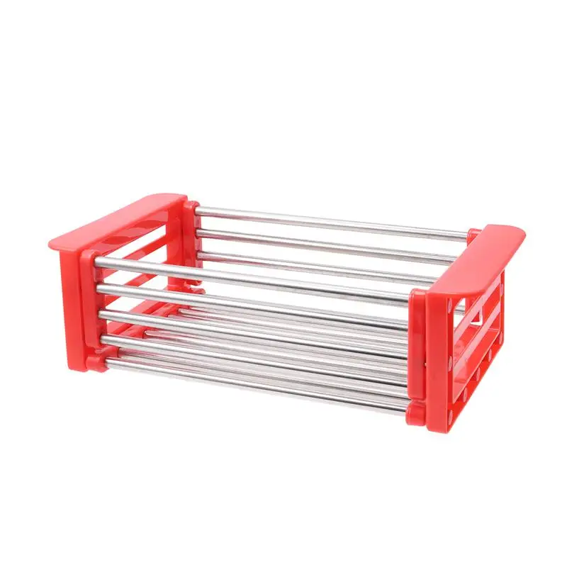 

Telescopic Storage Rack Kitchen Sink Faucet Dishes Holder Stainless Steel Water Filter Rack Home Restaurant Kitchen Accessories