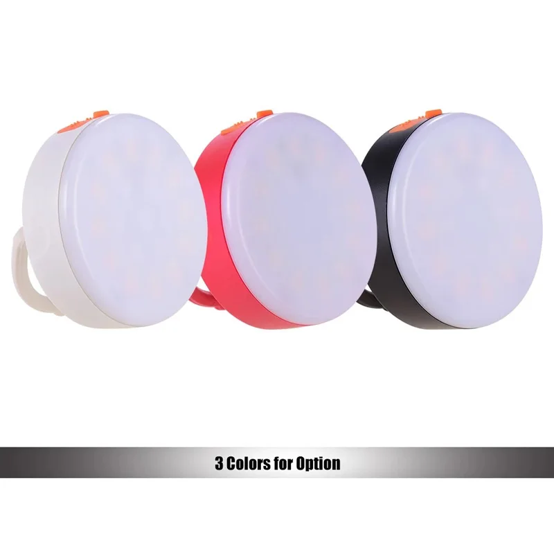 

LY-02 Mini RGB LED Fill Light Photography Lamp Portable Super Bright 3200K-6500K Live Streaming Light w/ Built-in Battery