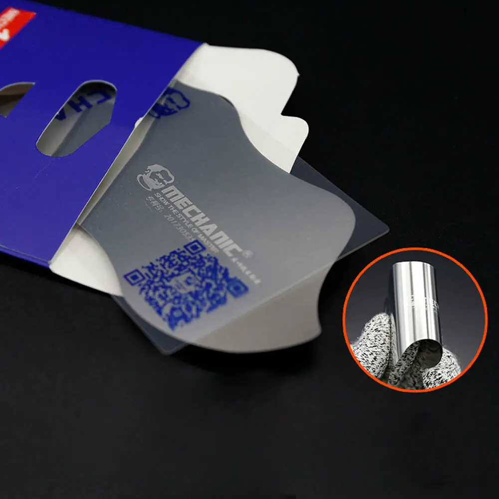

Mechanic Thin Pry Blade 0.1mm Stainless Steel LCD Screen Opening Thin Card Disassemble Tool for Smartphone Opening Repair