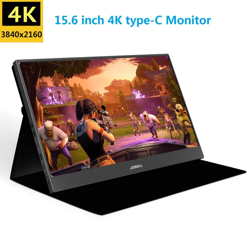15.6 4K Monitor 18," 4 k ips ЖК-монитор с type-c mini HDMI DP широкоформатный 17,4" 3840x2160 Компьютерный дисплей USB-C портами для PS3 PS4 Macbook - Цвет: 15.6 4K Monitor