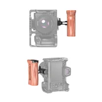 dslr עץ SmallRig Arca ידית הצד עץ עם DSLR פלייט Arca-Swiss שחרור מהיר מהדק אוניברסלי Arca L-סוגר עץ הניצב 2399 (2)