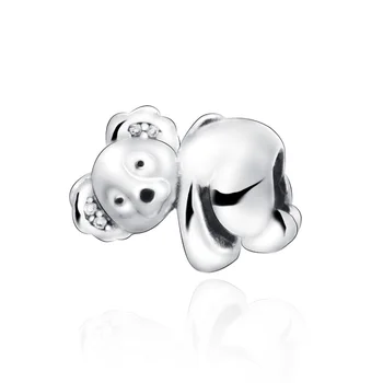 

2019 Winter New Arrival 100% 925 Sterling Silver Beads Koala Charm fit Original European Bracelets Women DIY Jewelry