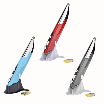 

NEW 2.4G PR-06 Wireless Pen Mouse Mice Optical Pen Pad Tablet PC Air Mouse Adjustable DPI Vertical Mause Sem Fio w/ USB Receiver