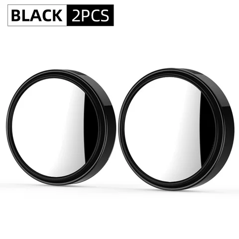 Reversing Small Round Mirror 360 Degree Adjustable Wide-Angle View Assist Blind Spot Mirror Car HD Convex Reflective Mirror