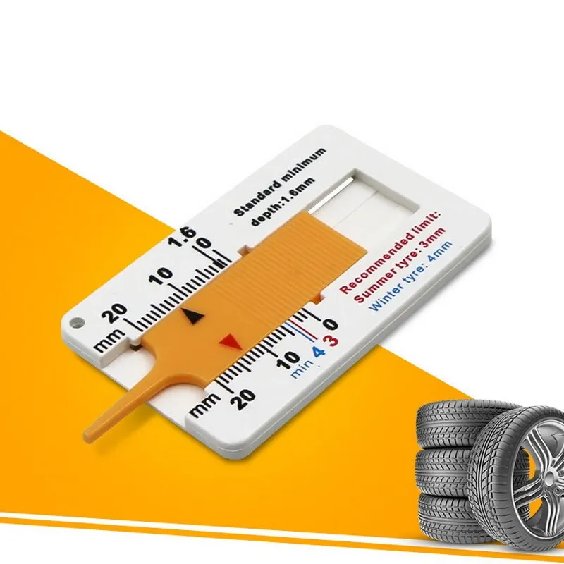 

Auto Tyre Tread Depth Gauge Caliper Auto Car Motorcycle Caravan Trailer Wheel Measure Caravan Trailer Repair Tool Wholesale