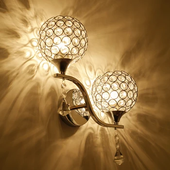 

Simple Modern Creative European-Style American Living Room Led Bedroom Light Wall Light Vanity Light Wall Lamp Light Fixtures