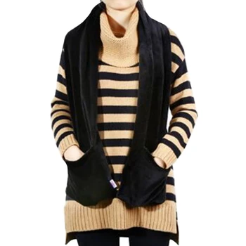 

USB Heating Scarf Heated Neck Shawl Wrap for Winter Outdoor Leisure Sports Multifunctional JL
