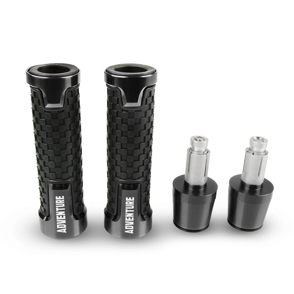 Высококачественные аксессуары для мотоциклов 7/" 22 мм ручки для гоночного руля ручка Торцевая Крышка для KTM 1050 1090 1190 Приключения - Цвет: Adventure