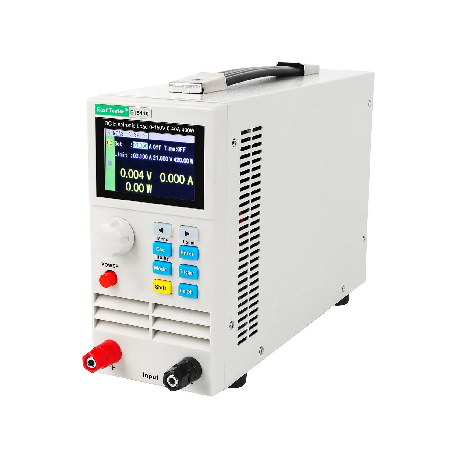 US $128.28 Professional Programmable Battery Tester 400W Single Channel DC Electronic Load Battery Capacity Tester 220110V Inventory