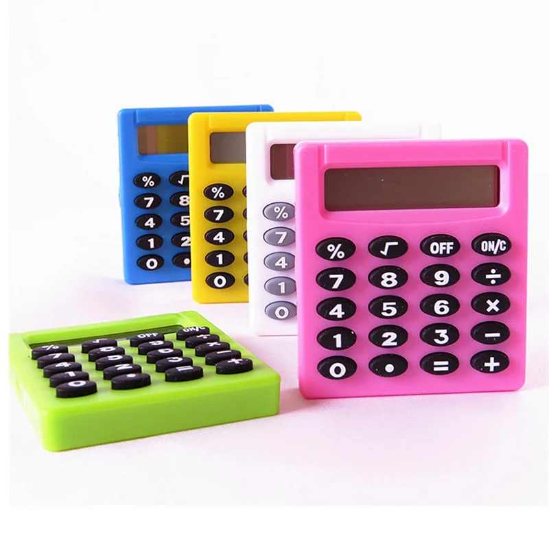 Boutique Stationery Small Square Calculator Personalized Mini Candy Color School & Office Electronics Creative Calculator