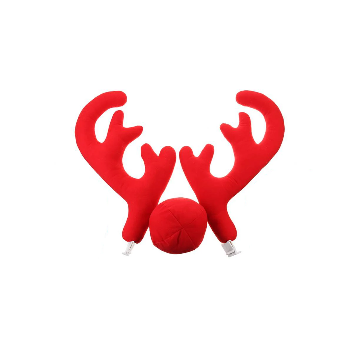 3pcs/Set Christmas Reindeer Antlers Car Custom Car Truck Costume Decor Antlers Red Nose Xmas Set Christmas Decorations for Home - Название цвета: NO.4