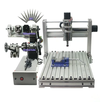 

CNC Engraver Milling Machine DIY 3040 PCB Carving Wood Engraving Mach3 USB Port With ER11 CNC 4030 Woodworking Wood Routers
