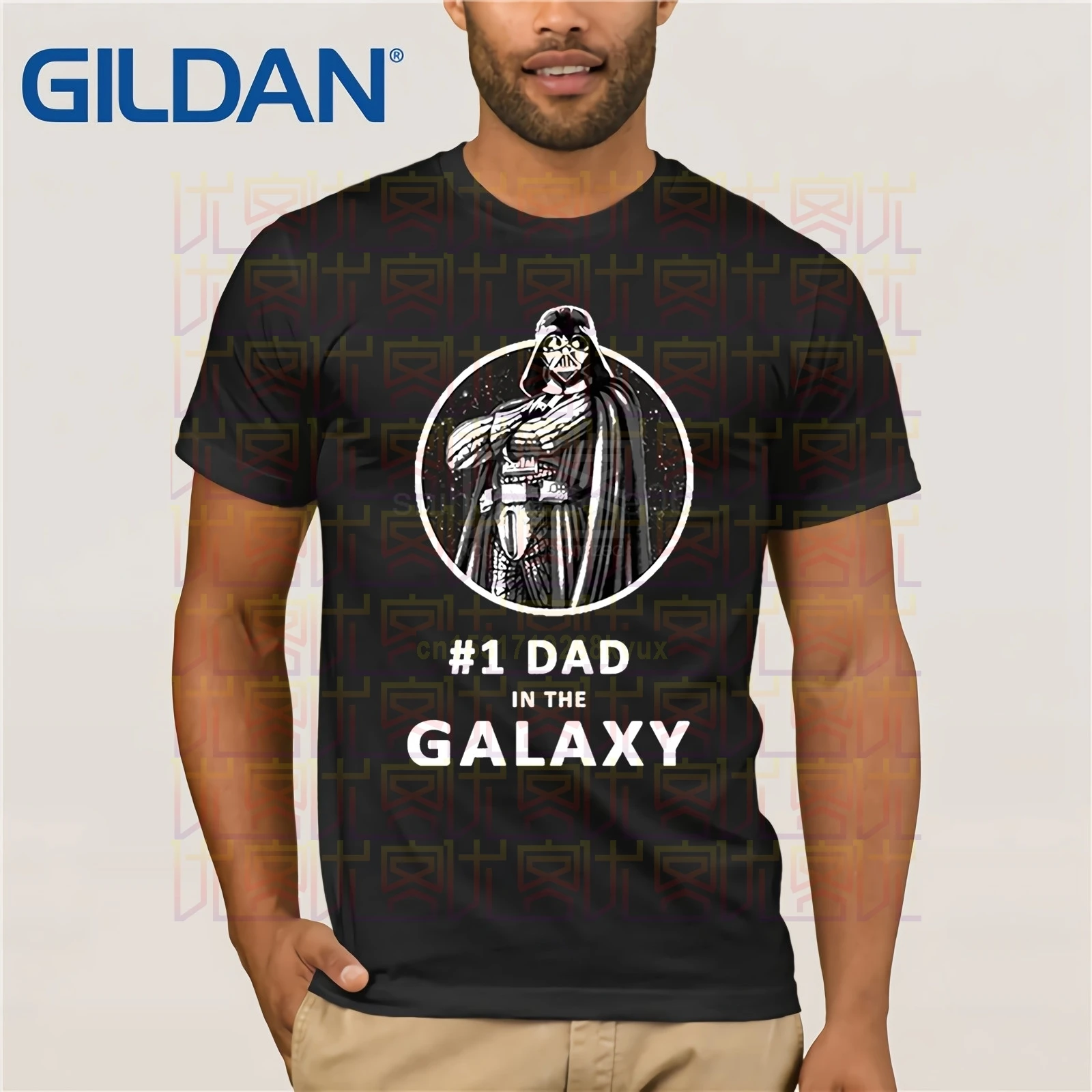 Летняя забавная модная мужская футболка с принтом Звездные войны День отца Дарт