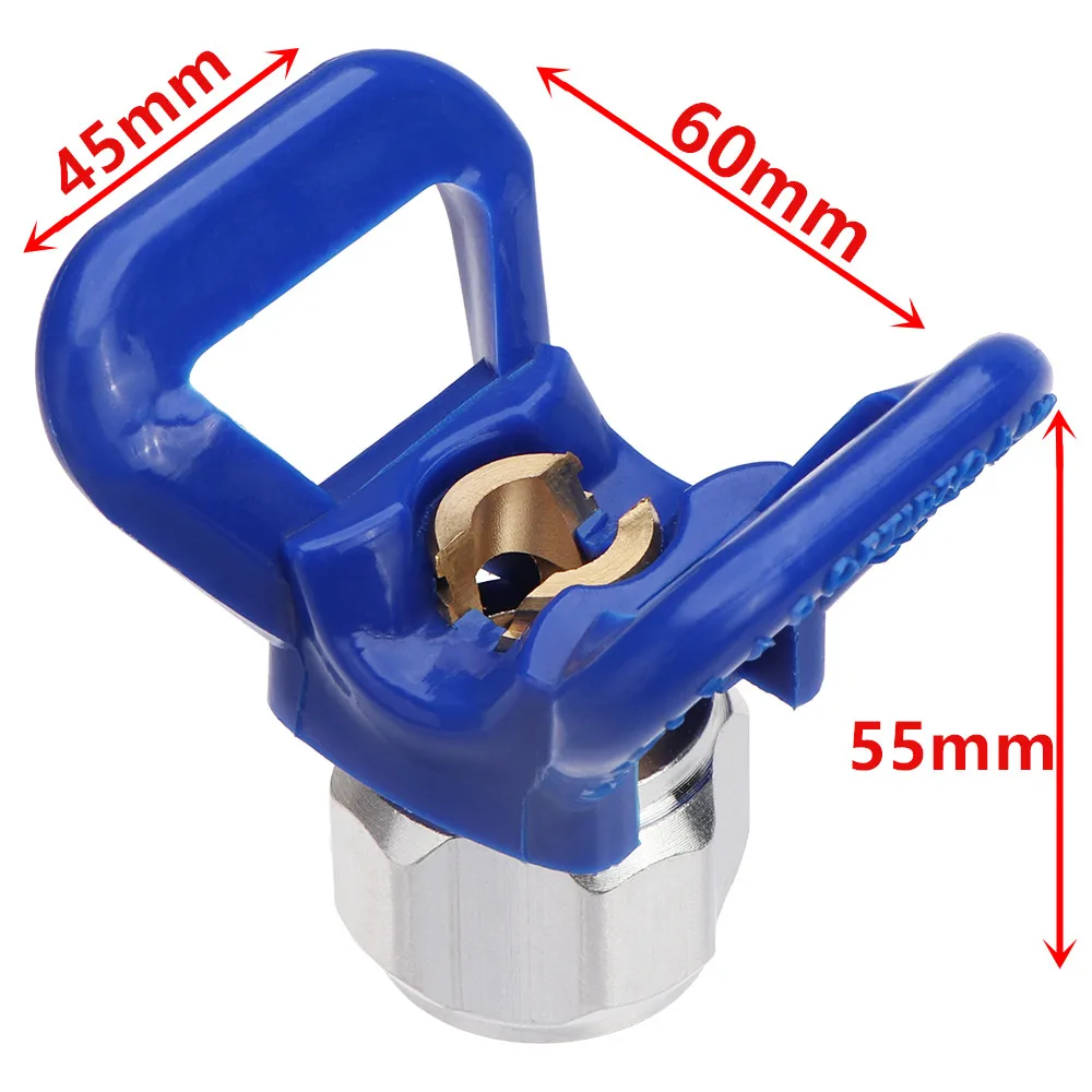 Airless Paint Sprayer Tip Guard Nozzle Seat Holder Spraying Machine  Nozzle Replacement Seat For Graco Wagner Paint Sprayer wagner w0998230 replacement roller w550h w550t