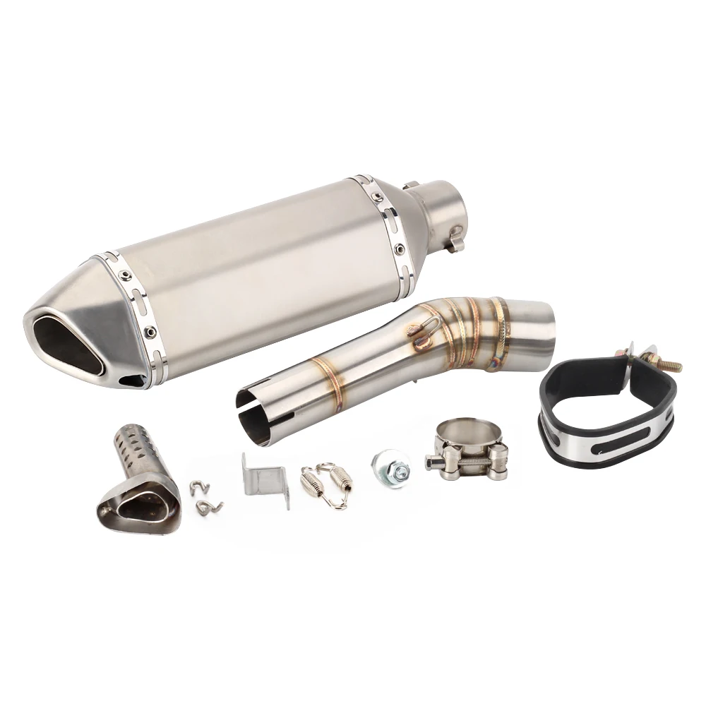 

NC 700S Motorcycle Exhaust With Link Pipe System Escape Slip-on For Honda NC750X NC750S 2012-2018 NC700X NC700S NC700