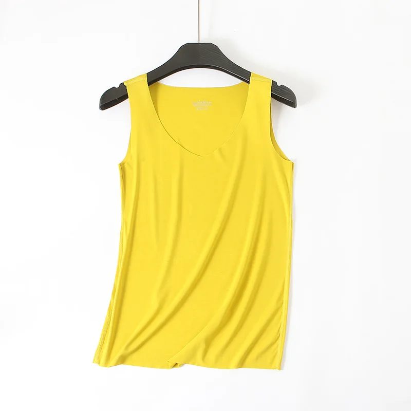 MRMT новая летняя женская футболка жилет u-образный вырез большой размер футболка для женщин сплошной цвет Досуг Топы Футболка жилет