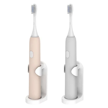 

1PC Generic Wall Mount Electric Toothbrush Holder Detachable Bathroom Counter Stand with Sticker for 90% Electric Tooth Brushes