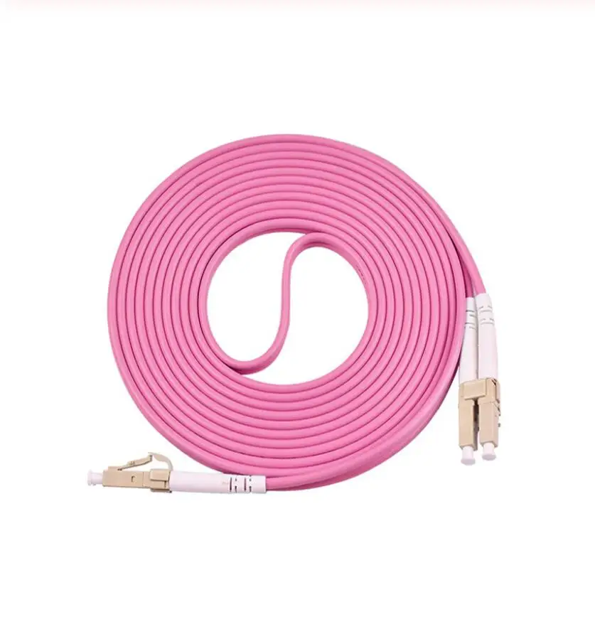 

LC to LC 40GB Laser Optimized Multimode Fiber Patch Cable OM4 LC/UPC to LC/UPC optical fiber patch cord