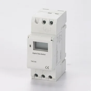 

THC15A 220V 16A Digital LCD Power Weekly Programmable Timer Time Relay Switch Smart Home System Electronic Swtich