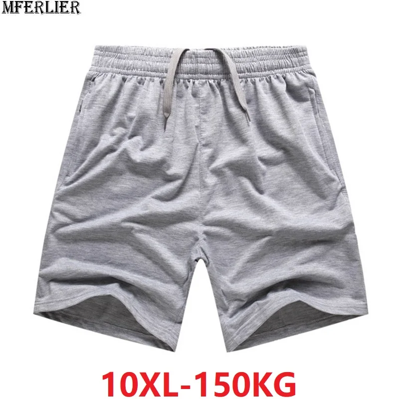 Pantalones cortos de algodón para hombre, shorts de talla grande, 7XL, 8XL, 10XL, gran oferta, cómodos, sueltos y suaves, 150KG, 66