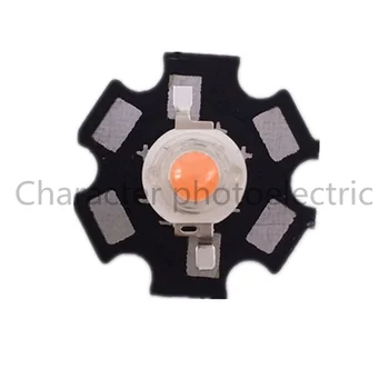 

100pcs New Arrival ,1/ 3w full spectrum led chip ,400nm~840nm with bridgelux for medical plant grow ,suit for all stage with pcb