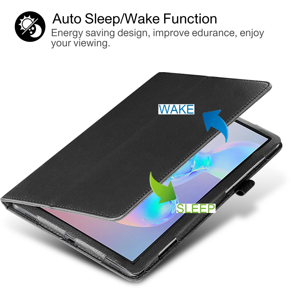 Чехол-книжка для samsung Galaxy tab S6 SM-T860 SM-T865 10,5 чехол-подставка для samsung tab S6 защитный чехол