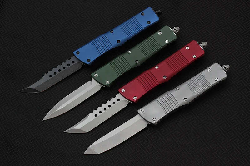 Hifinder hiking knives 5 kinds of color Made D2 blade Aluminum handle Survival EDC camping hunting outdoor knife 3