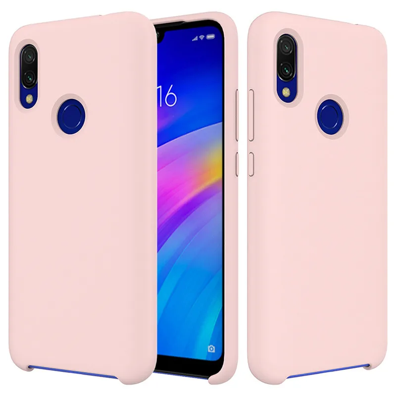 Официальный стильный жидкий силиконовый чехол для Xiao mi Red mi Note 8 7 Pro Официальный чехол для Xiao mi Red mi 7 7A 8 8A K20 mi 9T Pro Чехол