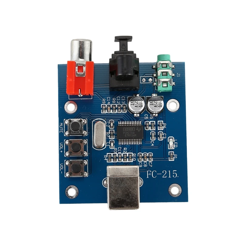 PCM2704USB звуковая карта DAC декодер USB вход коаксиальный волокно HIFI fever | Компьютеры и