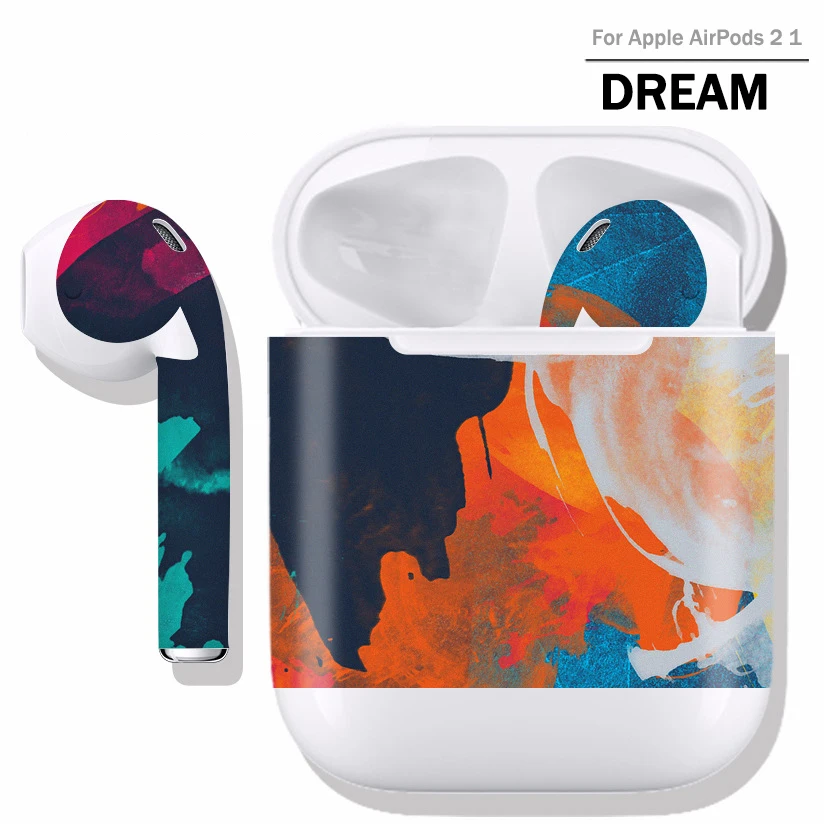 Потрясающая пленка для Air pods pro, чехол-наклейка для airpods 3 2 1, защитный чехол с защитой от пыли для AirPods Pro, защитный чехол