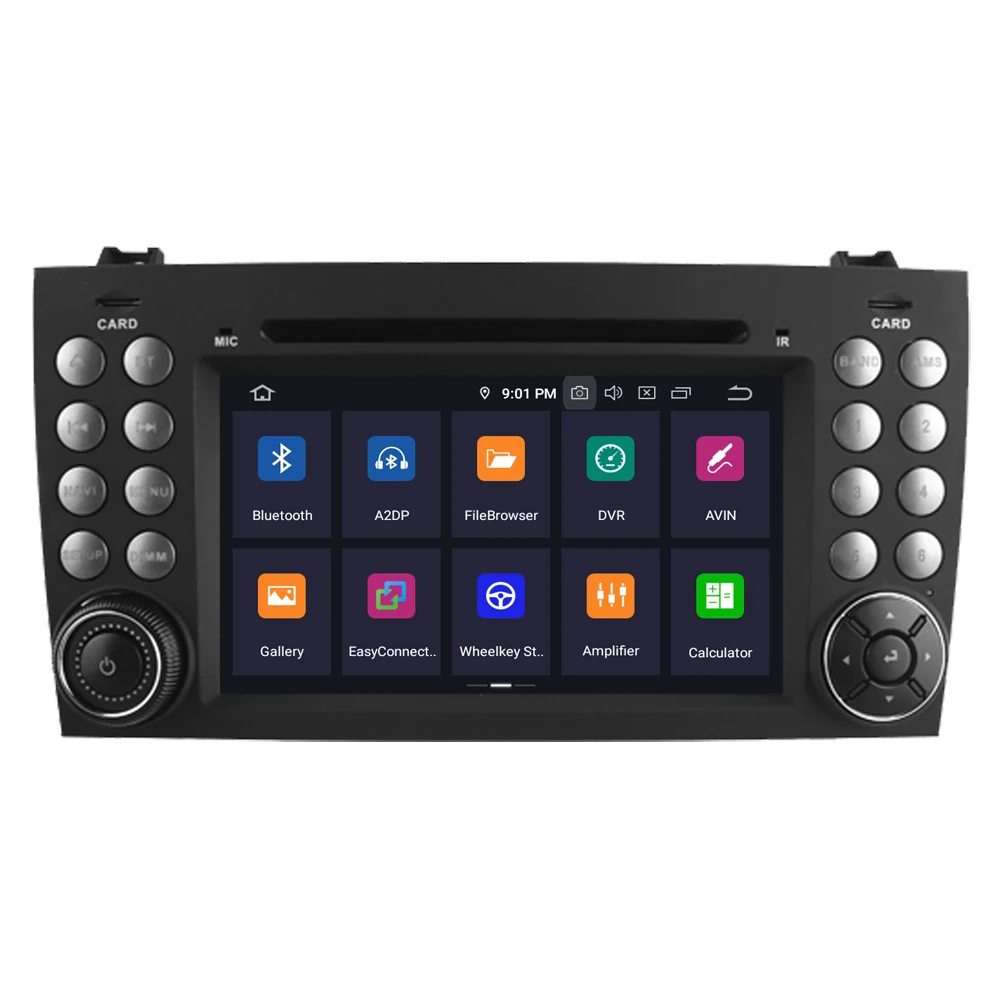 Sale RoverOne Car Multimedia Player For Mercedes Benz W171 R171 SLK55 SLK200 SLK230 SLK250 SLK280 SLK300 SLK350 Android 9.0 DVD Radio 3