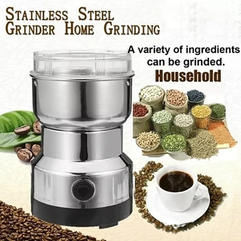 

Coffee Grinder Electric EU Plug Multifunctional Home Coffe Machine Grinder Spice Fast Grinding Coffee Grinder Kitchen Tools